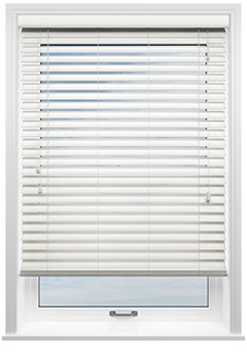 Ecowood, Pure White Fine Grain - Venetian Blind